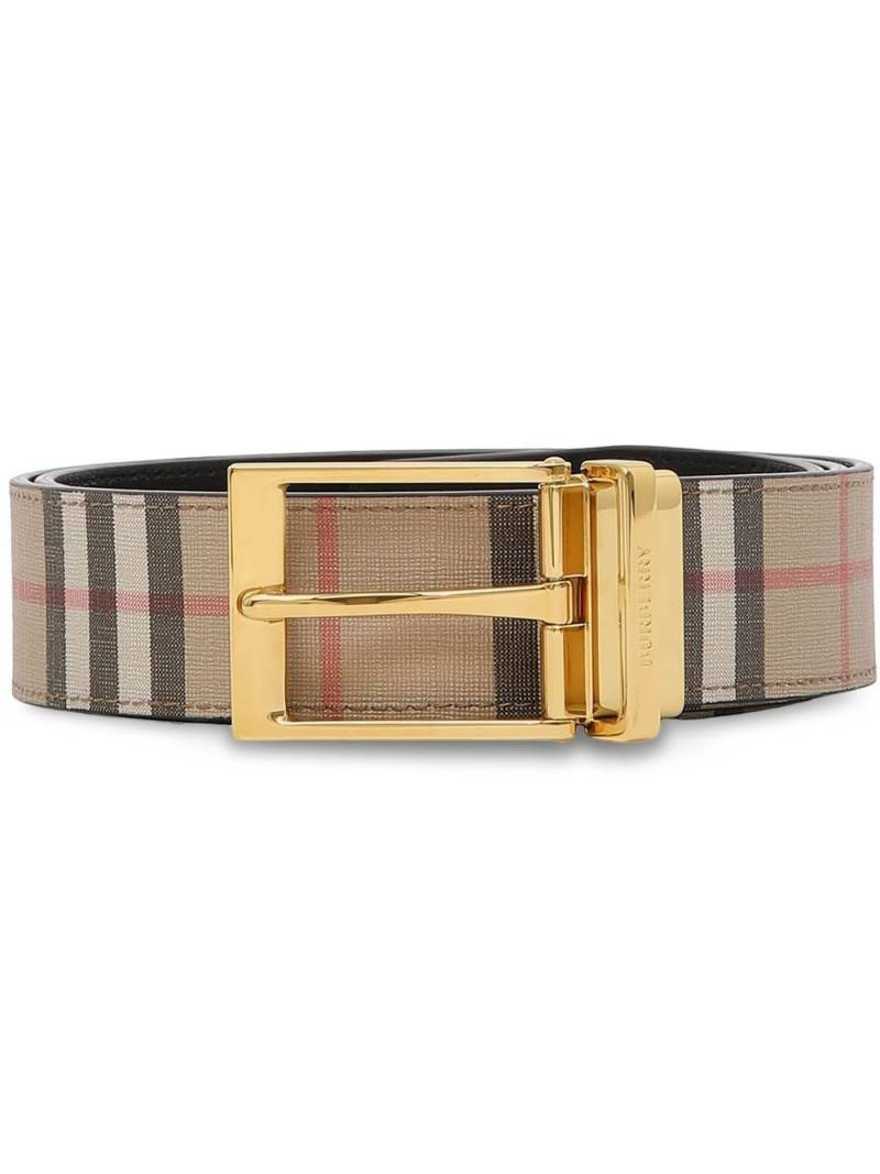 Burberry Vintage Check-print belt - Neutrals von Burberry