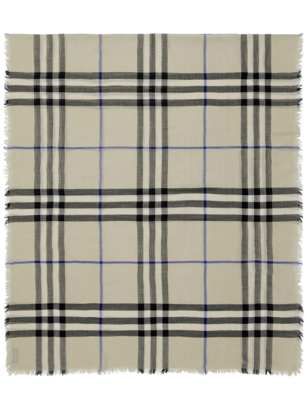 Burberry Vintage Check wool scarf - Neutrals von Burberry