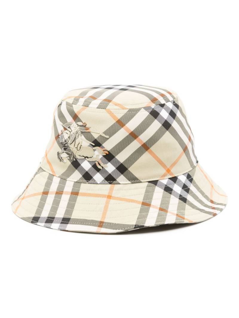 Burberry Vintage-check bucket hat - Neutrals von Burberry