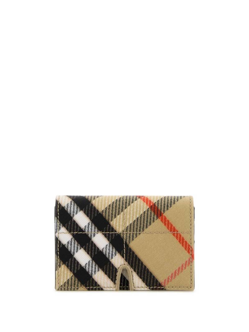 Burberry Vintage check wallet - Neutrals von Burberry