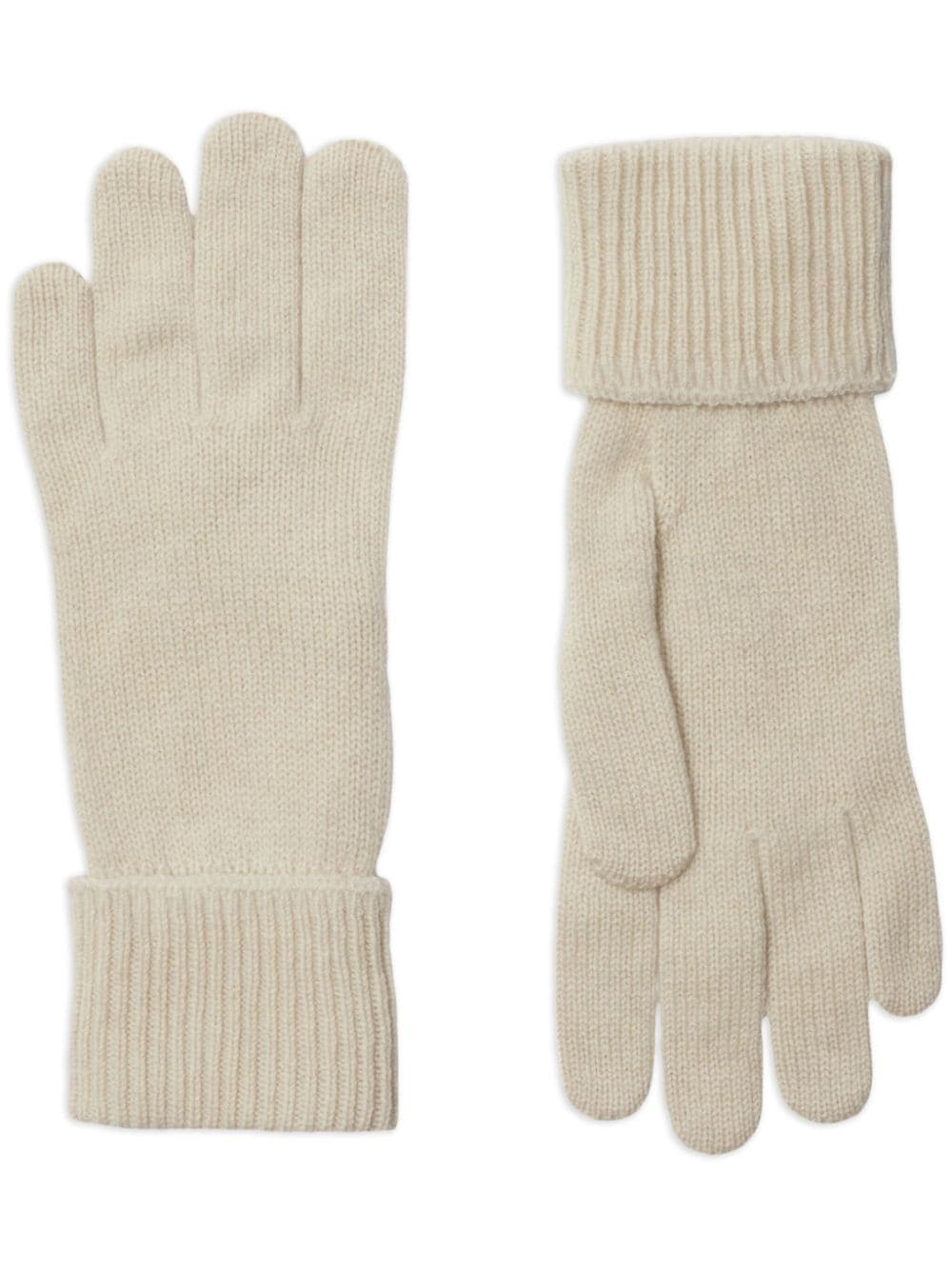 Burberry cashmere blend gloves - Neutrals von Burberry