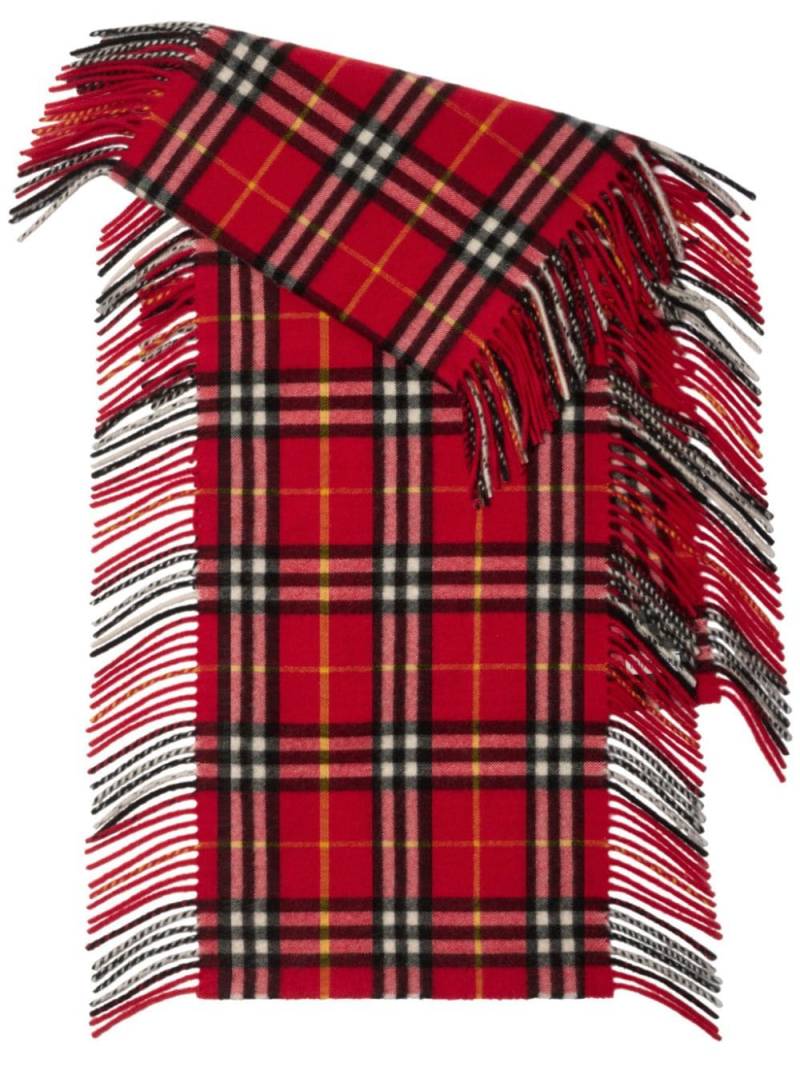 Burberry checkered Happy scarf von Burberry