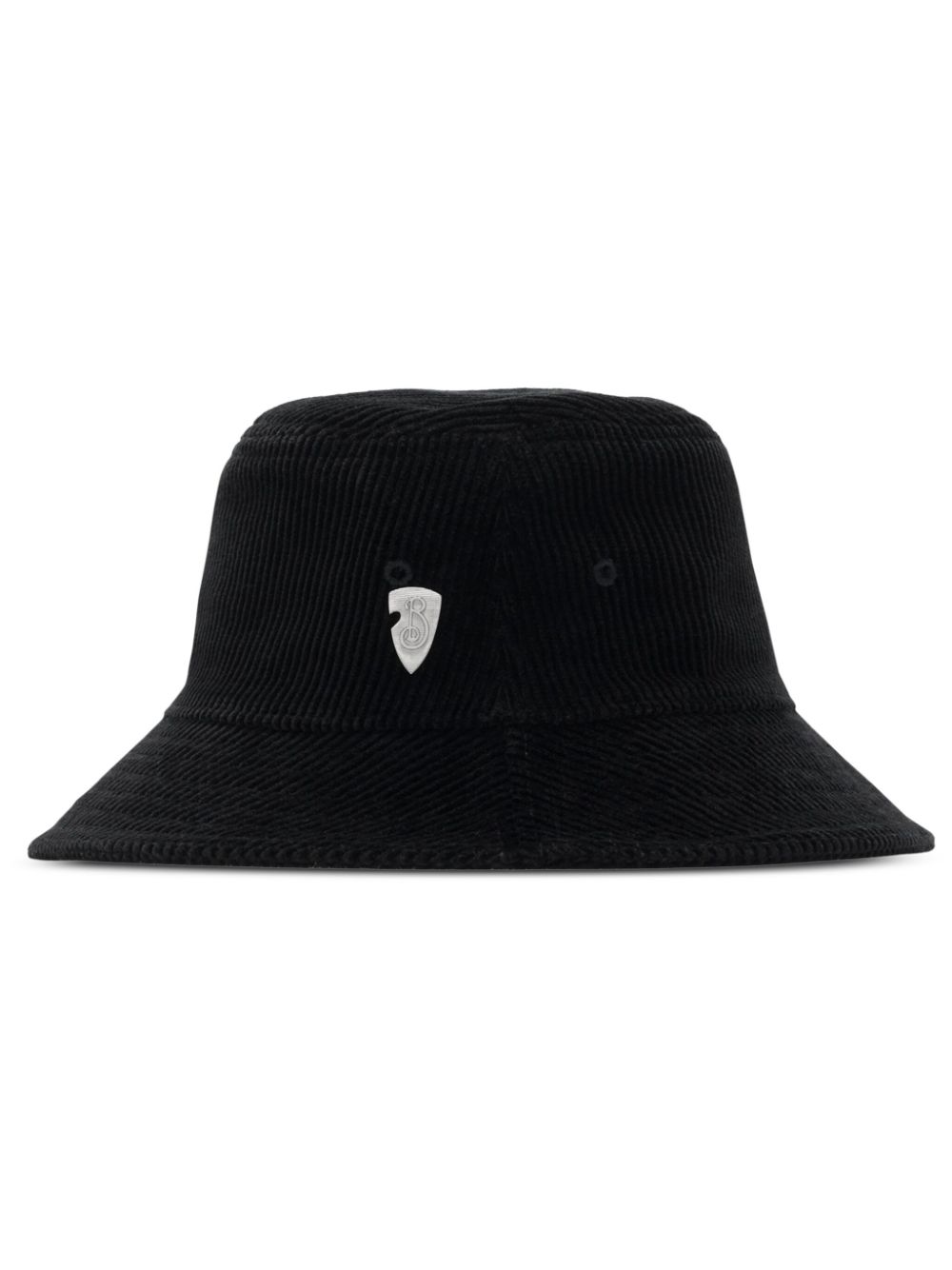 Burberry corduroy bucket hat - Black von Burberry