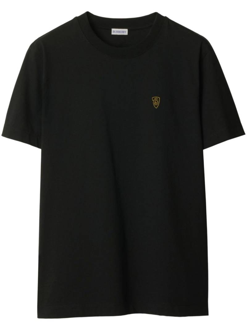 Burberry cotton T-shirt - Black von Burberry