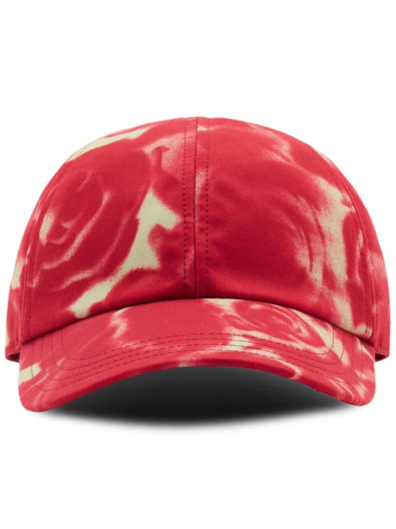 Burberry floral-print cotton baseball cap - Pink von Burberry