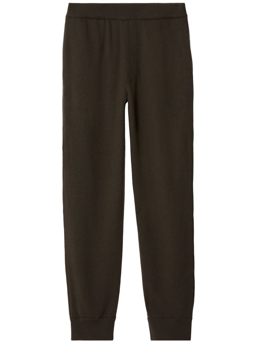 Burberry logo-print wool track pants - Brown von Burberry