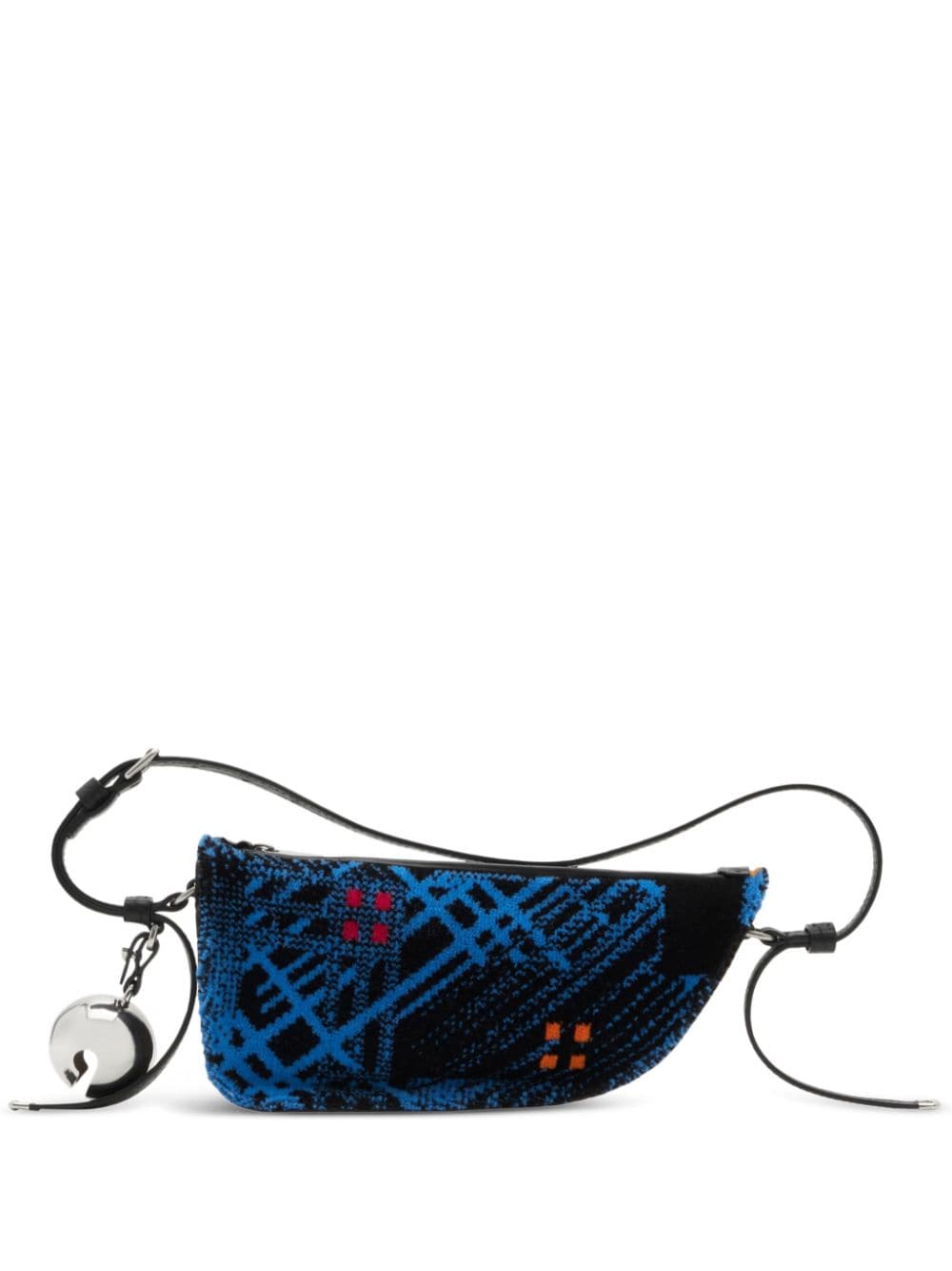 Burberry mini Shield Sling bag - Blue von Burberry