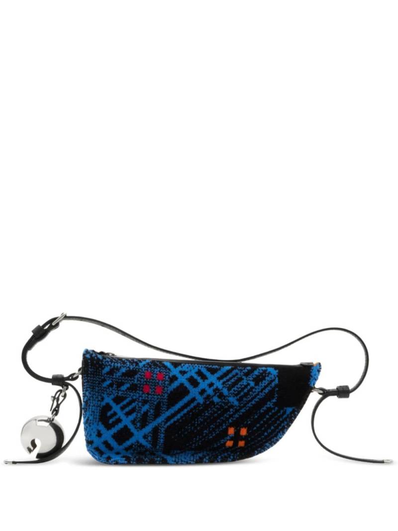 Burberry mini Shield Sling bag - Blue von Burberry