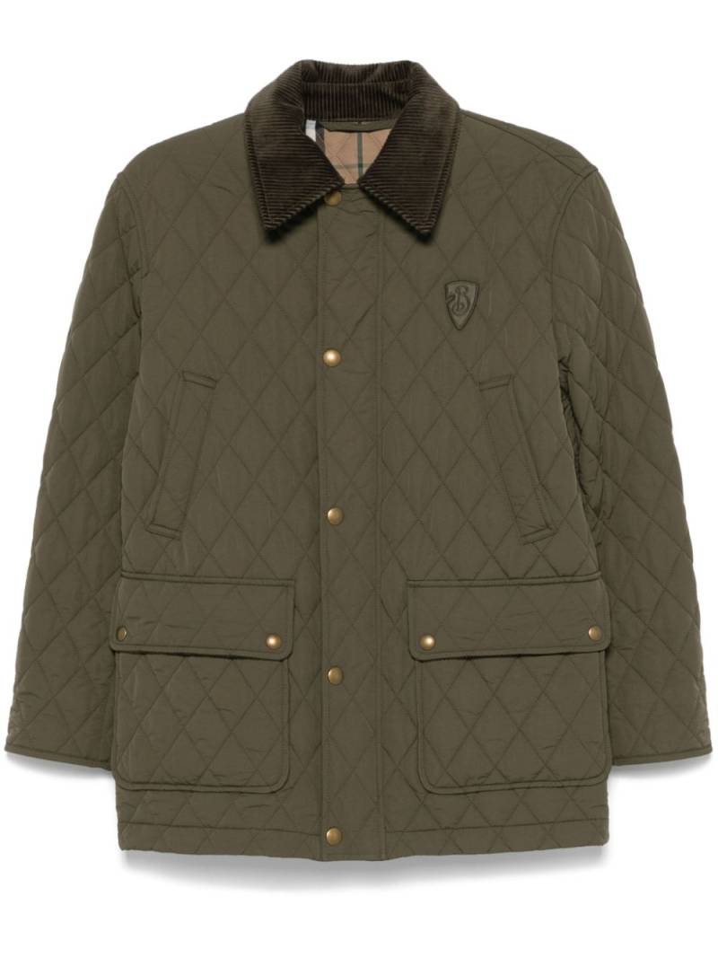 Burberry quilted barn jacket - Green von Burberry