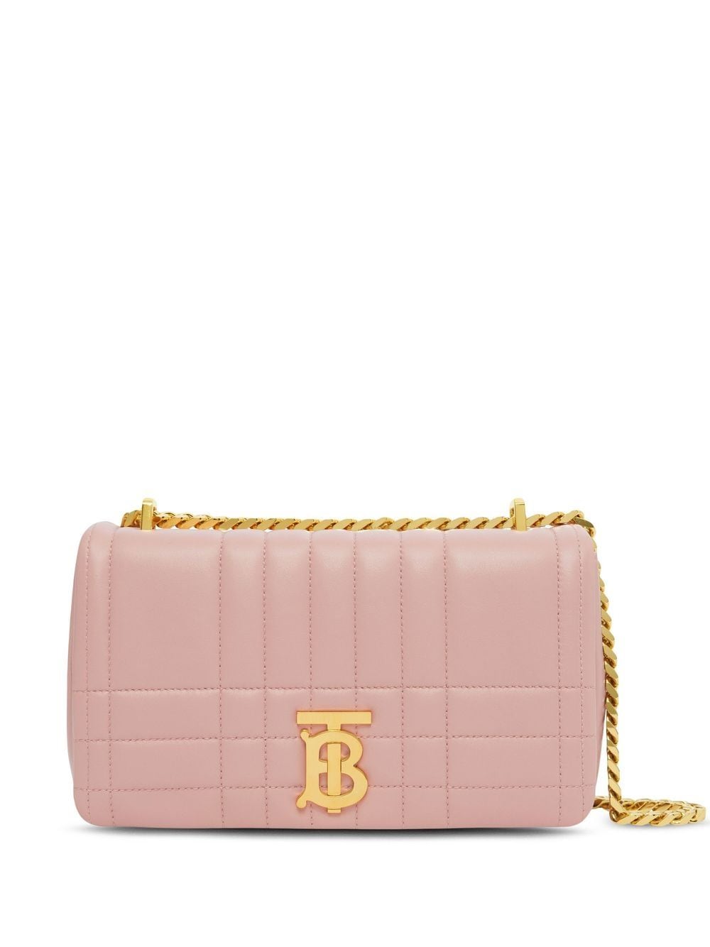 Burberry quilted leather small Lola bag - Pink von Burberry