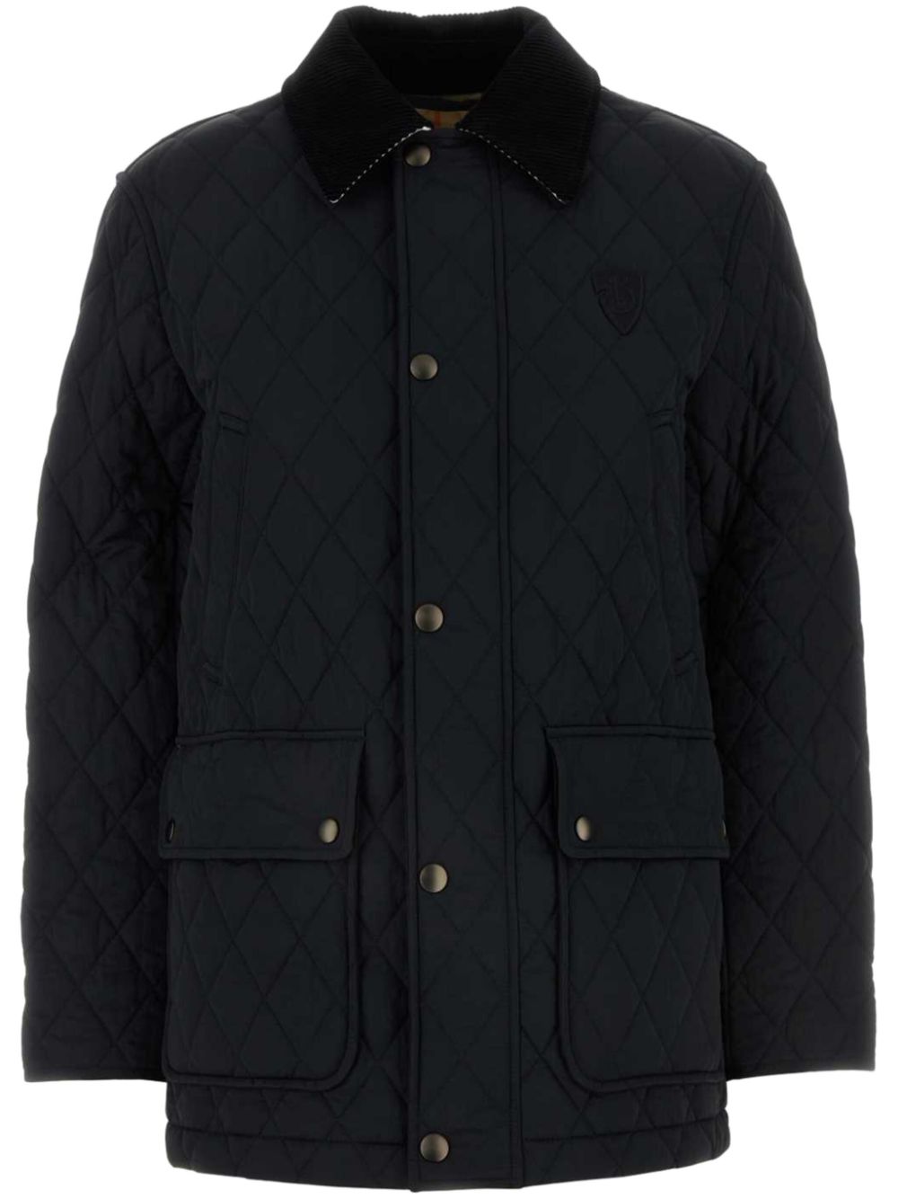 Burberry quilted puffer jacket - Black von Burberry