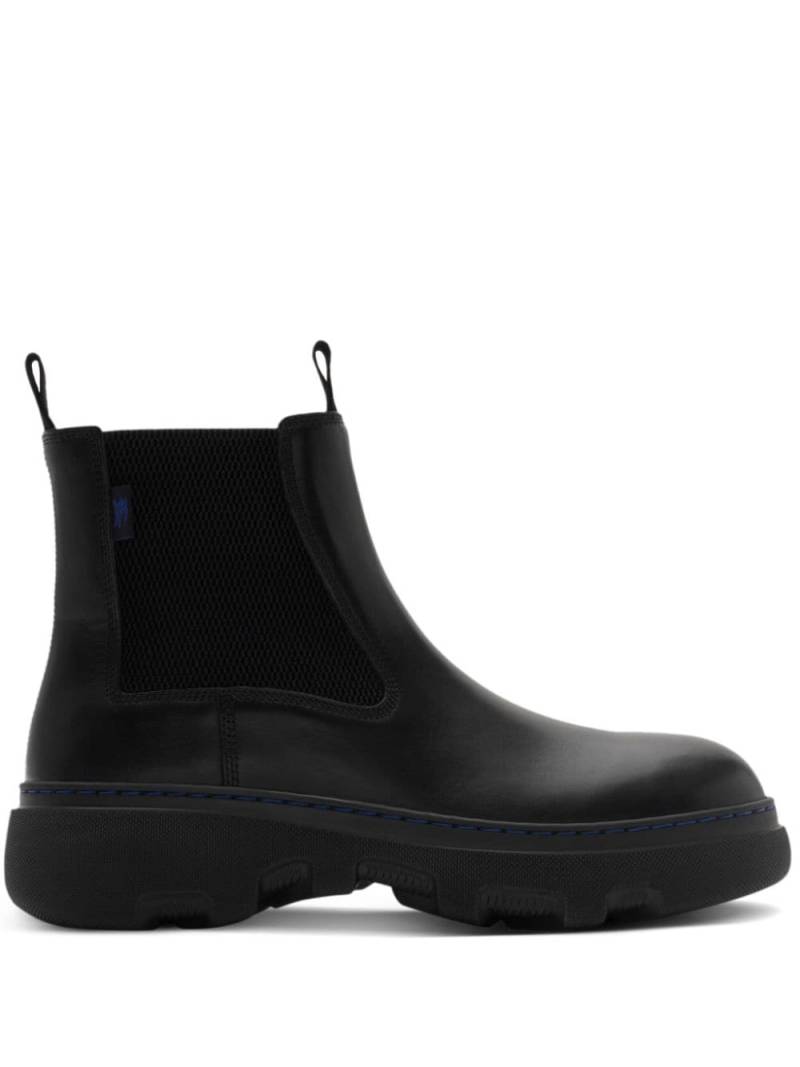 Burberry round-toe chelsea boots - Black von Burberry