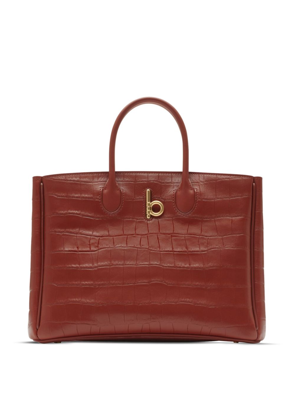 Burberry small Rocking Horse tote bag - Red von Burberry