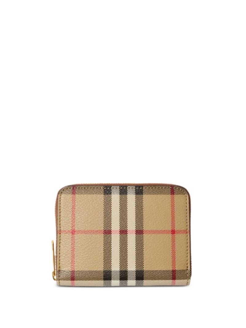 Burberry small Vintage Check wallet - Neutrals von Burberry