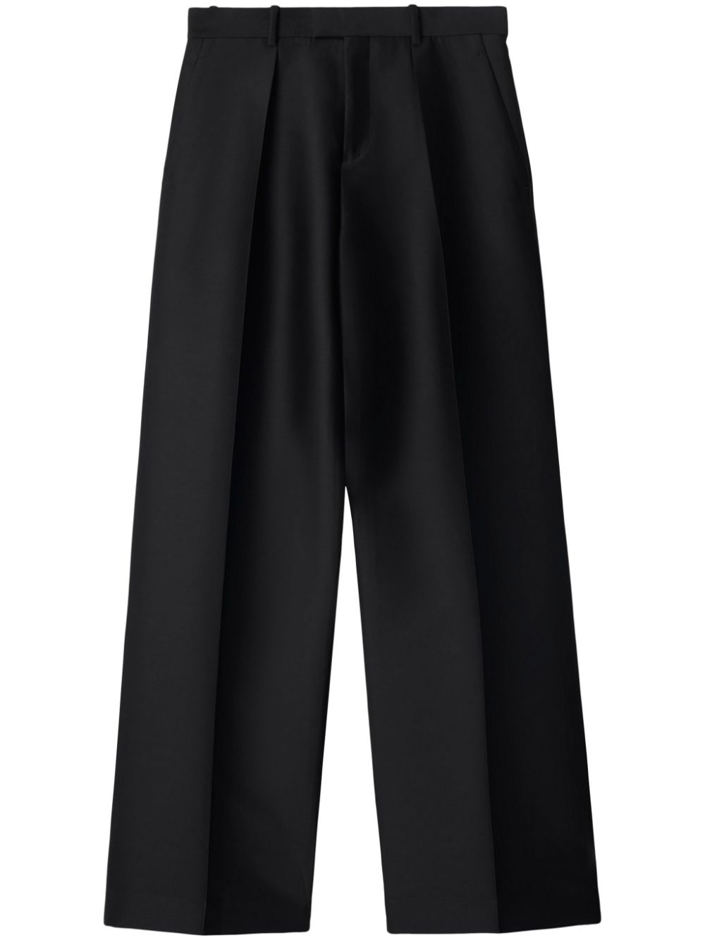 Burberry straight-leg tailored trousers - Black von Burberry