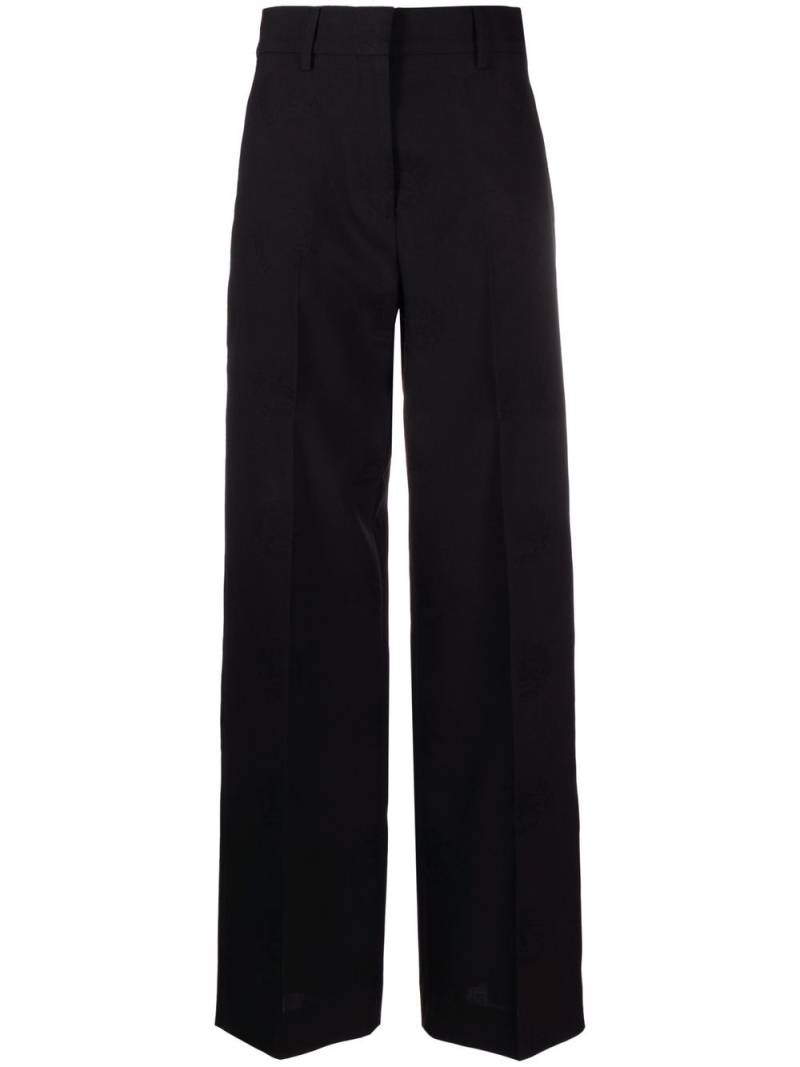 Burberry wide-leg tailored trousers - Black von Burberry