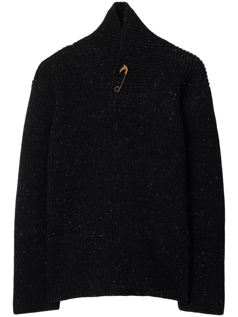 Burberry wool jumper - Black von Burberry