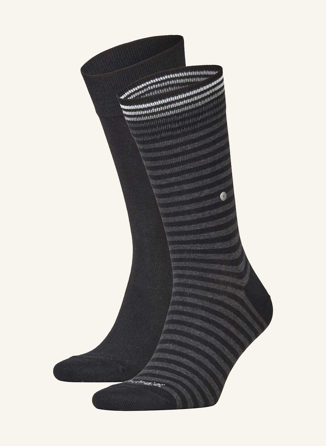 Burlington 2er-Pack Strümpfe Everyday Mix schwarz Burlington 2er-Pack Strümpfe Everyday Mix schwarz von Burlington