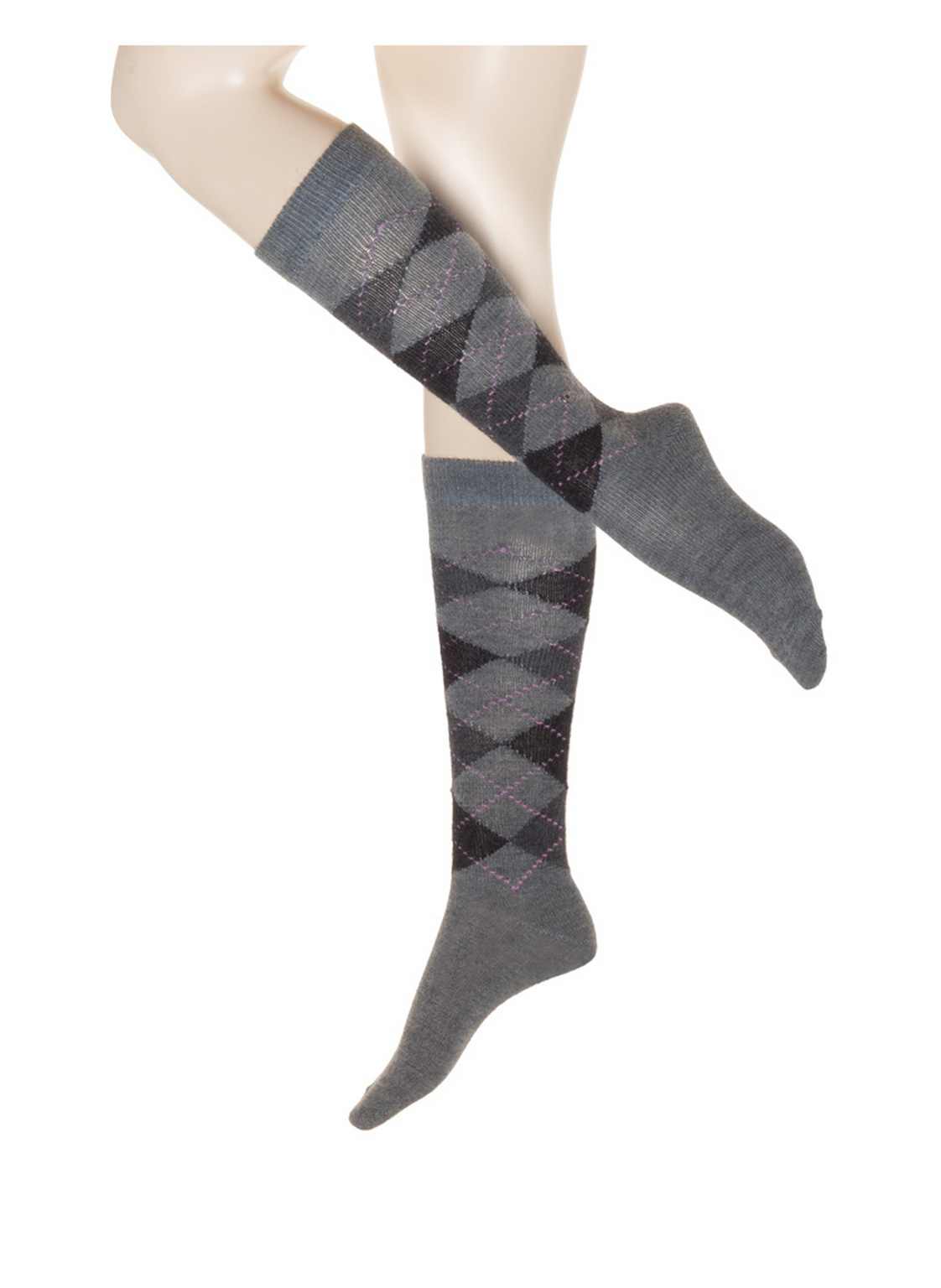 Burlington Kniestrümpfe Whitby grau Burlington Kniestrümpfe Whitby grau von Burlington