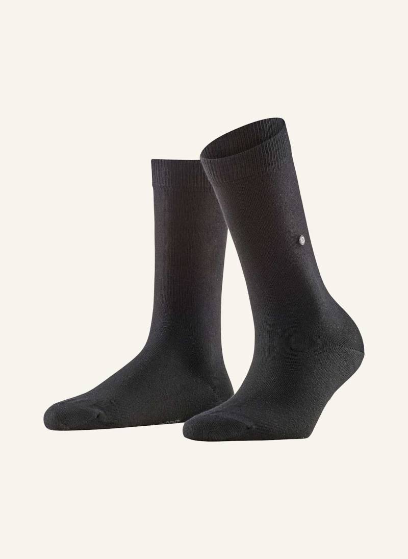 Burlington Socken Brit Style schwarz von Burlington