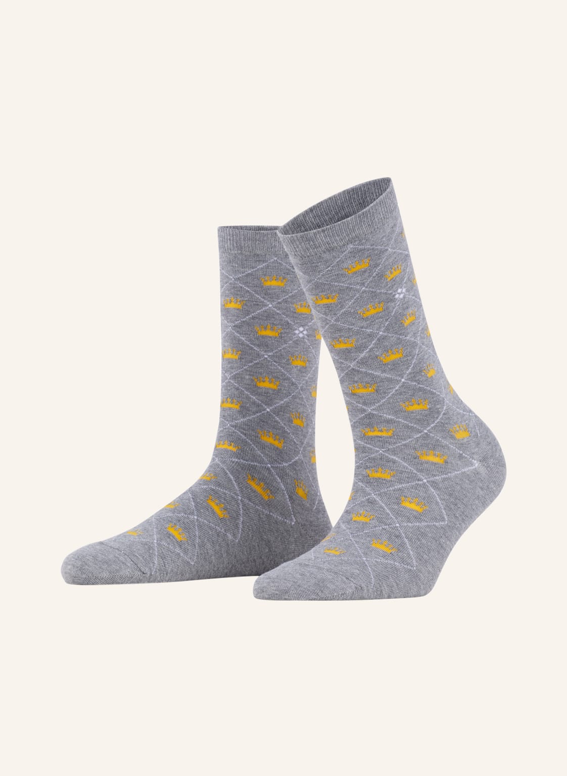 Burlington Socken Crown grau Burlington Socken Crown grau von Burlington