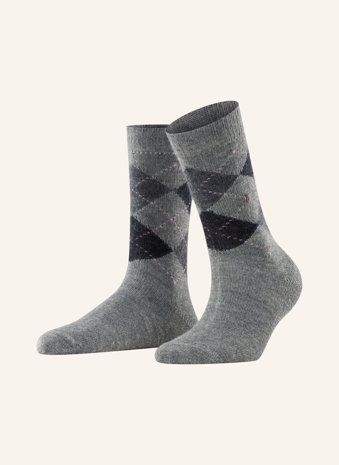 Burlington Socken Whitby grau von Burlington