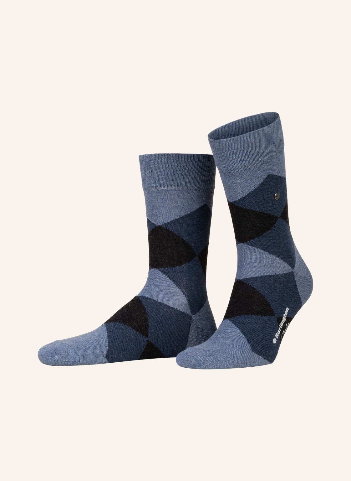 Burlington Strümpfe Clyde blau Burlington Strümpfe Clyde blau von Burlington