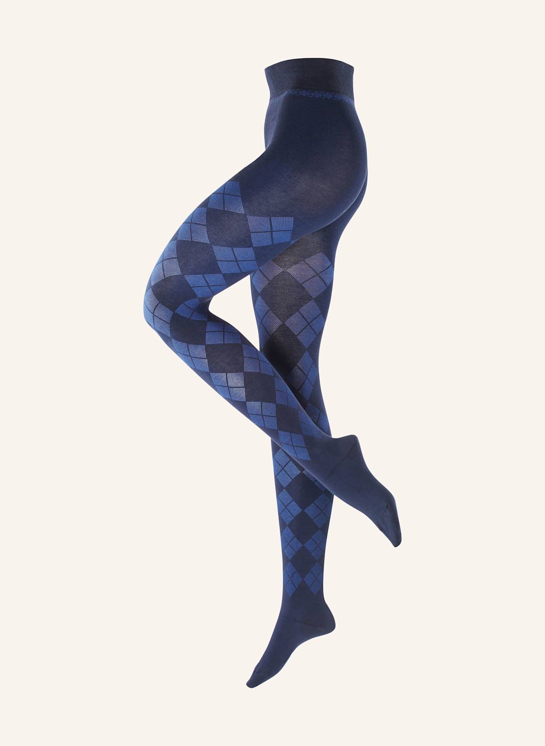 Burlington Strumpfhose Fine Argyle blau Burlington Strumpfhose Fine Argyle blau von Burlington