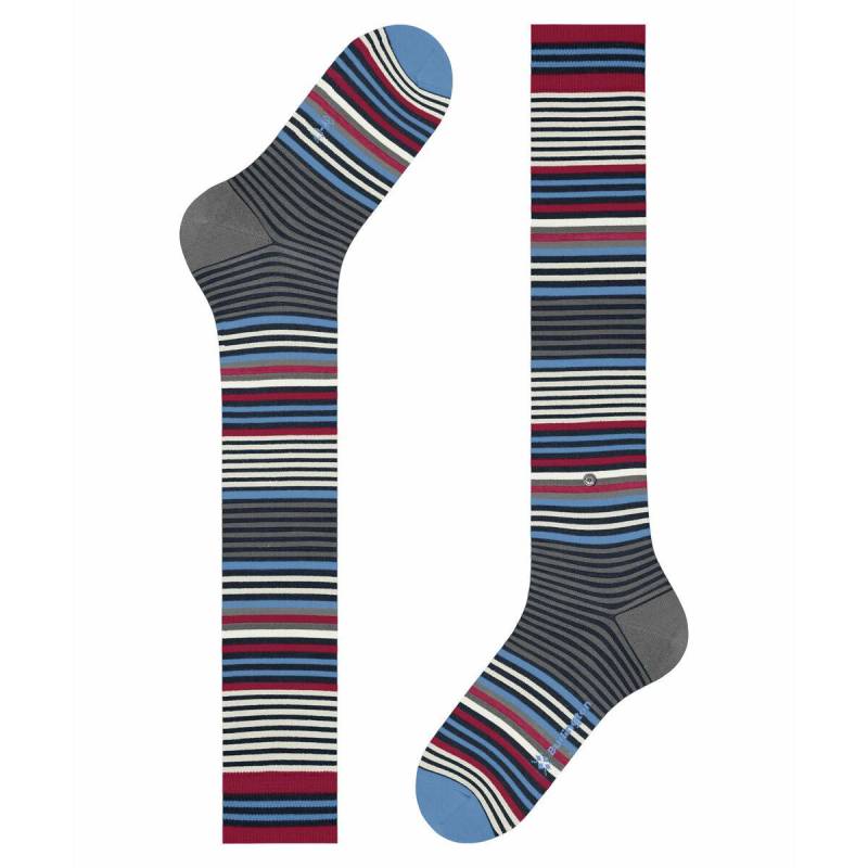 Burlington - hohe socken stripe, für Herren, Größe 40-46 von Burlington