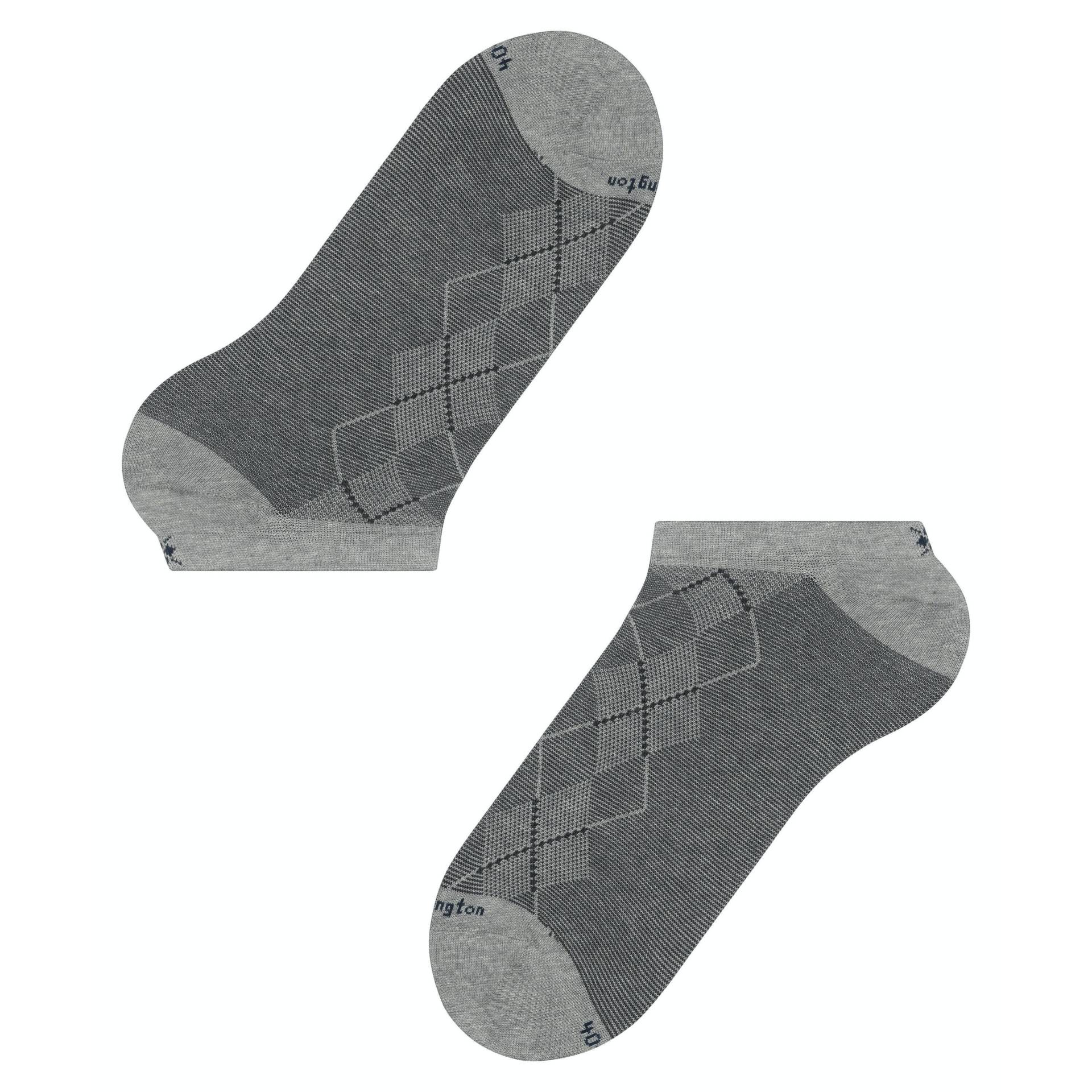 Burlington - niedrige socken carrington, für Herren, Größe 40-46 von Burlington