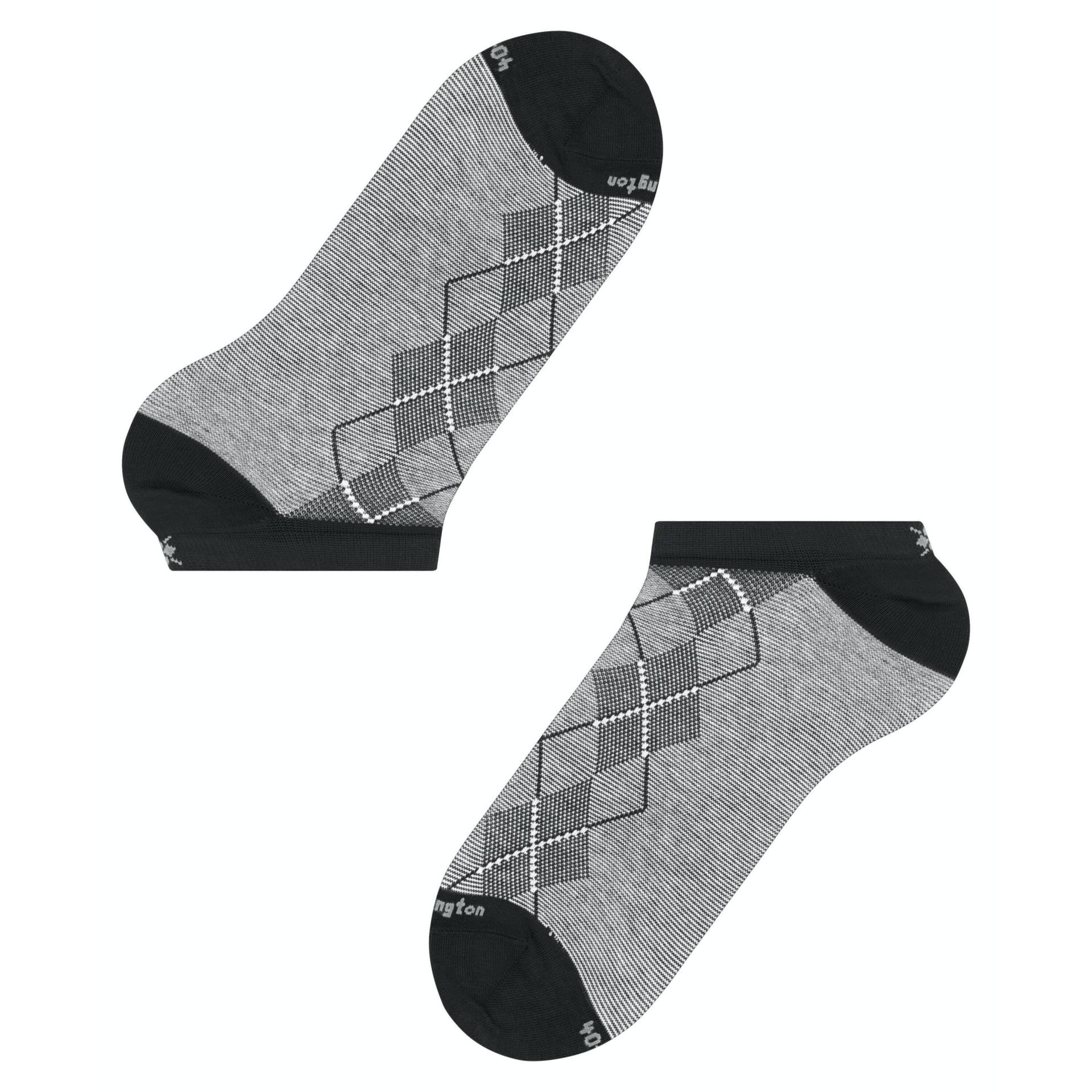 Burlington - niedrige socken carrington, für Herren, Schwarz, Größe 40-46 von Burlington