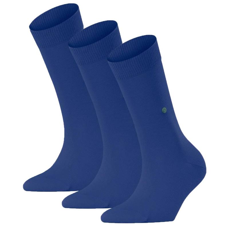 Socken 3er Pack Bequem Sitzend-lady Damen Blau 36-41 von Burlington