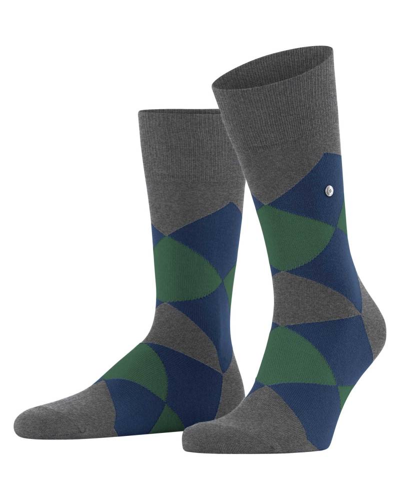 Socken Bequem Sitzend Herren Taubengrau 40-46 von Burlington