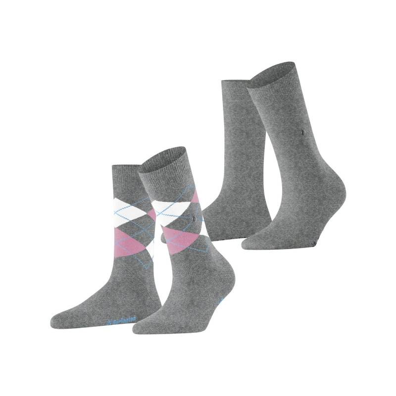 Socken Damen Hellgrau 36-41 von Burlington