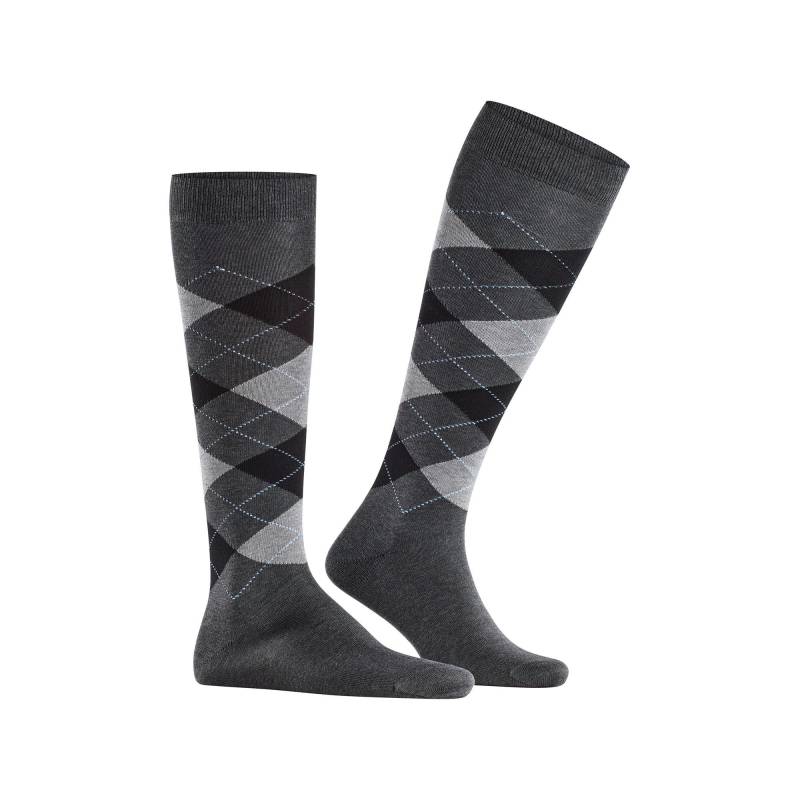 Wadenlange Socken Herren Anthrazit W40 von Burlington