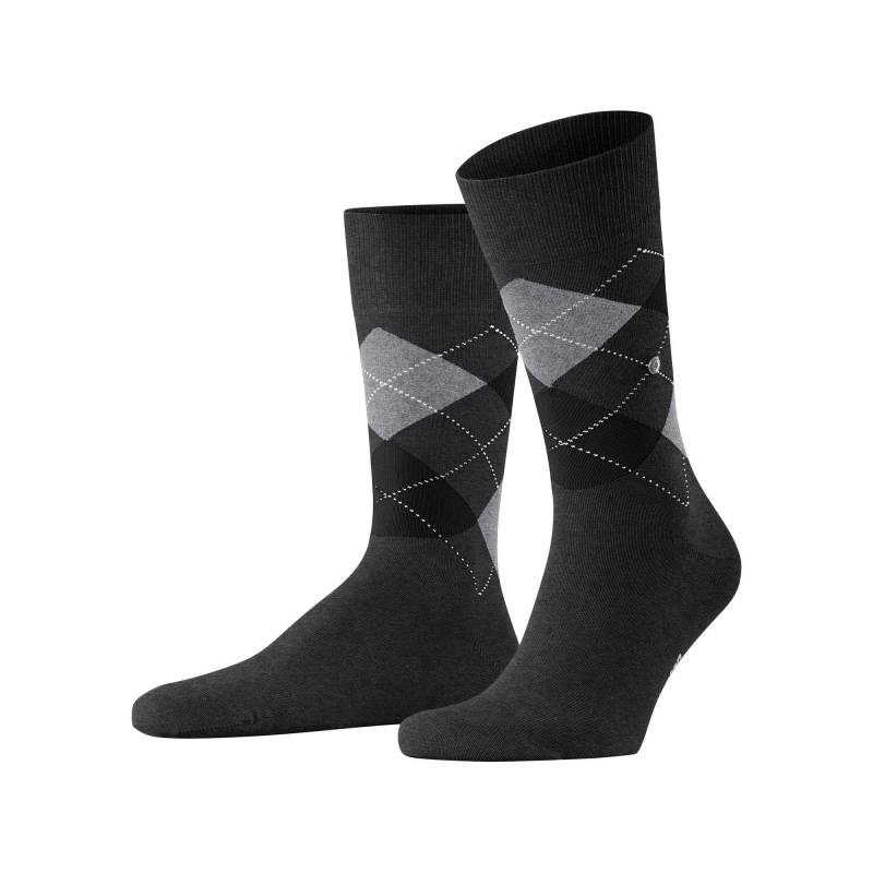 Wadenlange Socken Herren Grau 40-46 von Burlington