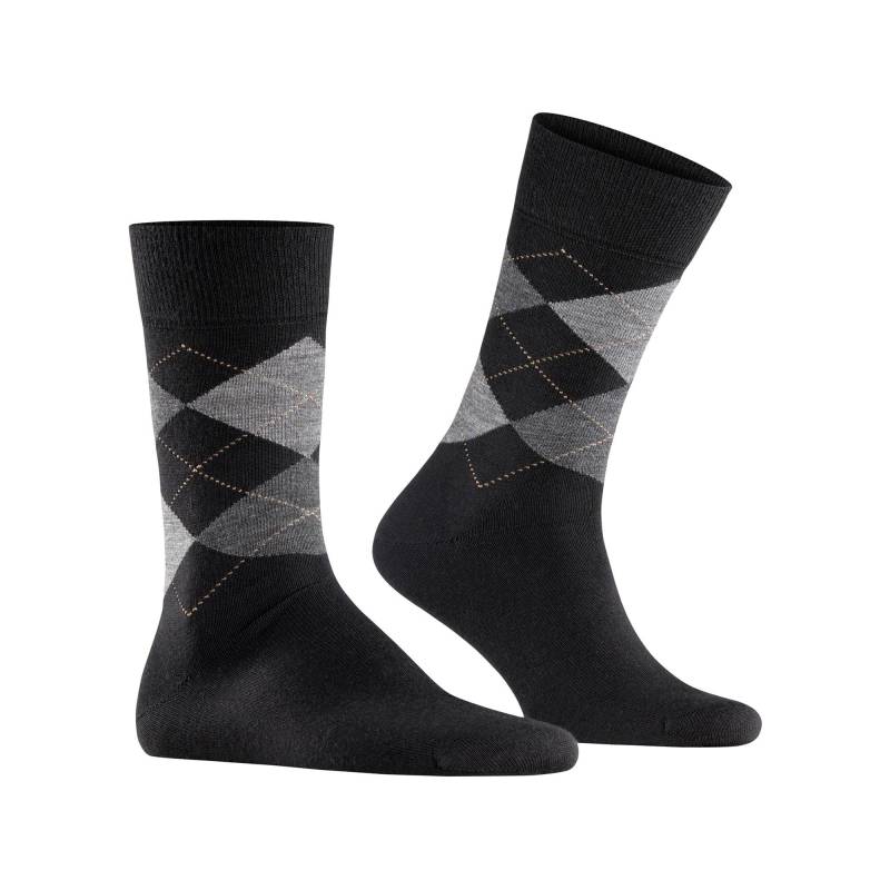 Wadenlange Socken Herren Schwarz W40 von Burlington