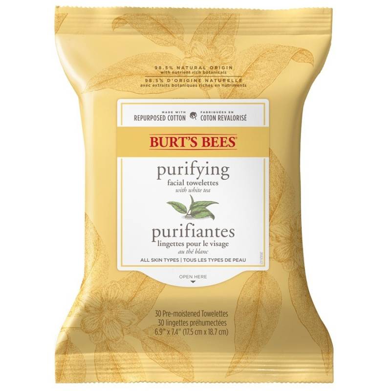 Burt's Bees  Burt's Bees Deep - 30 Facial Cleansing Towelettes White Tea Extract gesichtswasser 1.0 pieces von Burt's Bees