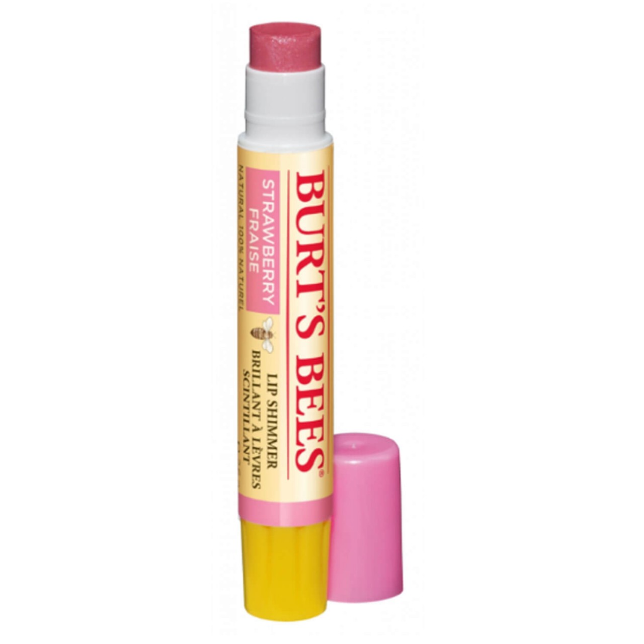 Burt's Bees - Lip Shimmer Strawberry von Burt's Bees