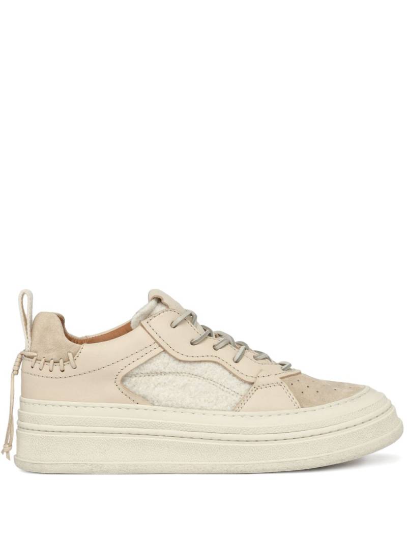 Buttero Circolo panelled sneakers - Neutrals von Buttero