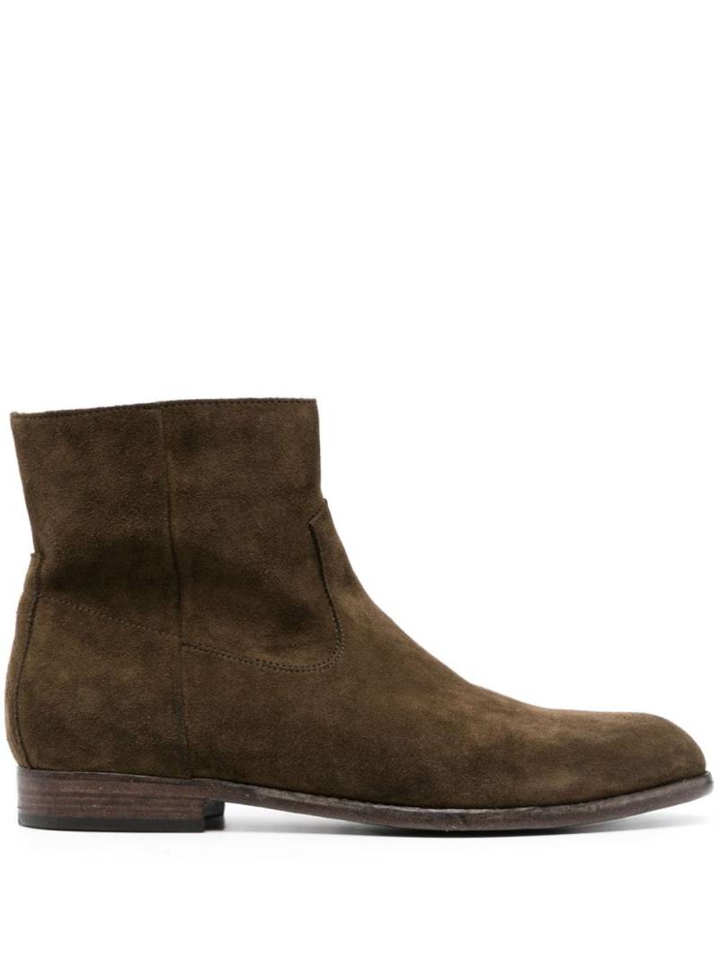 Buttero Floyd suede ankle boots - Green von Buttero