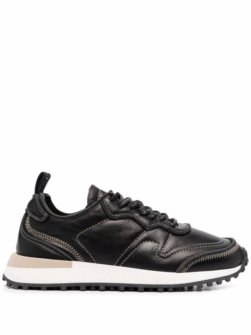 Buttero Futura low-top leather sneakers - Black von Buttero