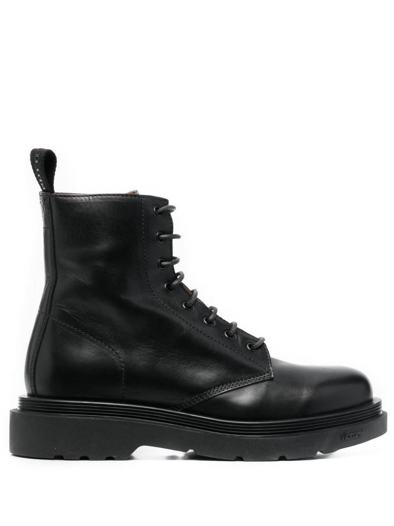 Buttero chunky lace-up boots - Black von Buttero