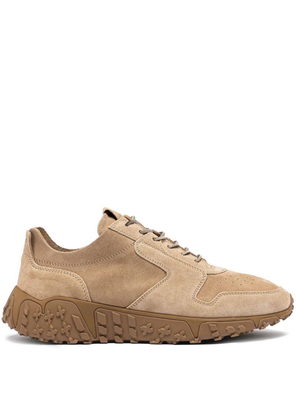 Buttero lace-up suede sneakers - Neutrals von Buttero