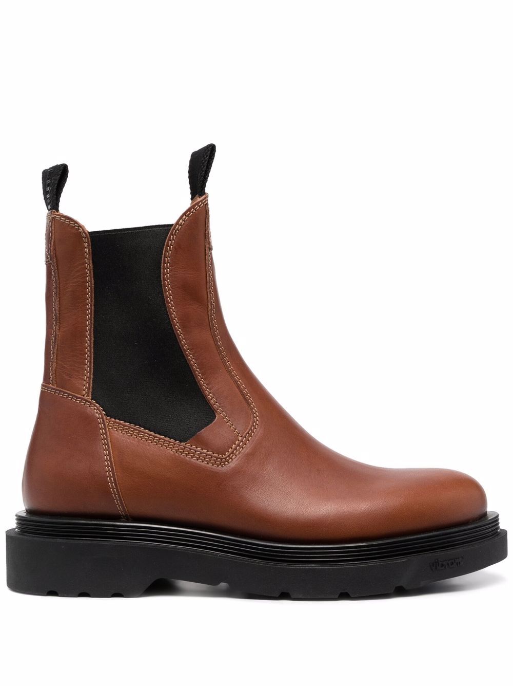 Buttero leather chelsea boots - Brown von Buttero