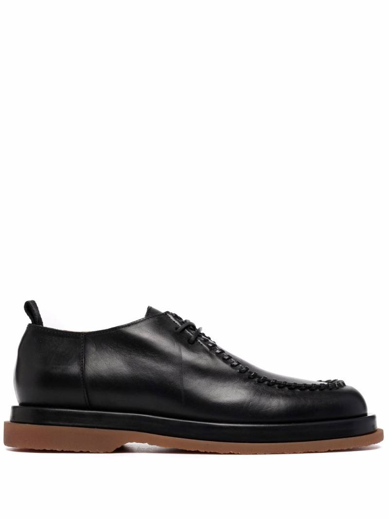 Buttero leather derby shoes - Black von Buttero