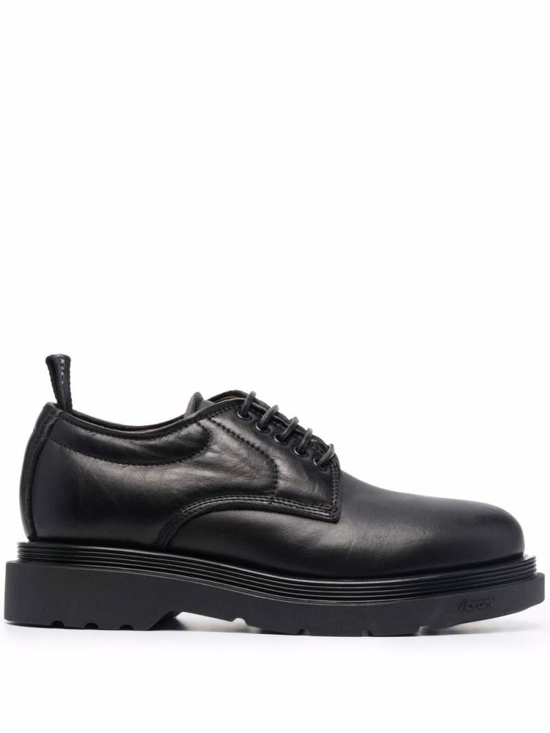 Buttero leather derby shoes - Black von Buttero