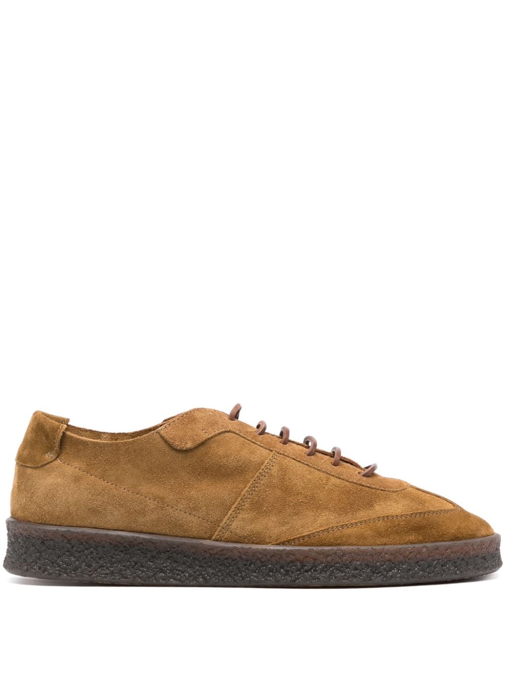 Buttero logo-embossed suede Derby shoes - Brown von Buttero