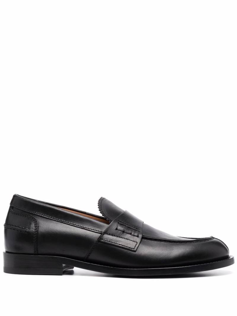 Buttero shark tooth-tongue loafers - Black von Buttero