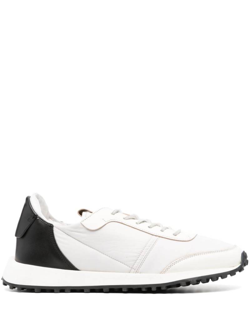 Buttero two-tone panelled sneakers - White von Buttero